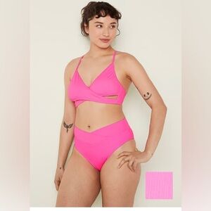 NEW PINK VICTORIA SECRET BIKINI SIZE M & L